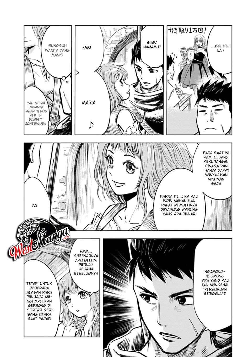 Oukoku E Tsuzuku Michi Chapter 04.2 Bahasa Indonesia